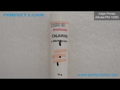 Mükemmel lazer endüstriyel mürekkep püskürtücüsü baskı makineleri PM-100B plastik şişe üzerinde baskı