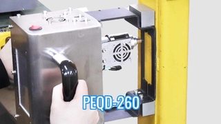LCD Dokunmatik Ekran Kontrolü Taşınabilir El Pil Elektrikli Nokta Pin İşaretleme Makinesi PEQD-260
