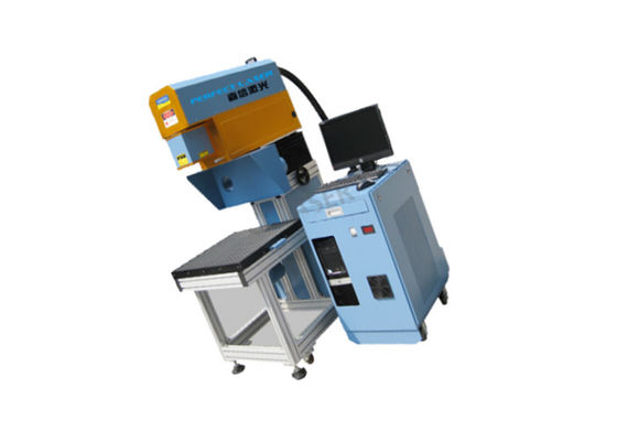 3D dinamik 200mm × 200mm Deri Co2 Lazer İşaretleme Makinesi Kolay Kullanım