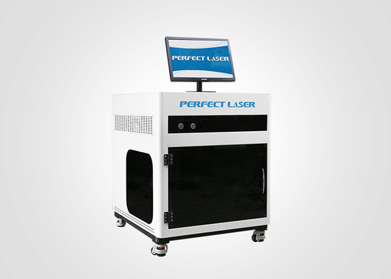 Satılık 5000 PIONTS / İkinci Yüksek Kaliteli Hava Soğutma 3D Cam Lazer Oyma Makinesi