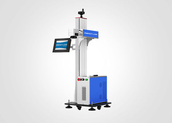 50w 100w Metal Plastik Fiber Lazer İşaretçi Online hava soğutması ile uçuyor