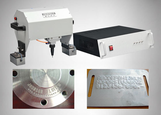 Mühendislik Makineleri İçin Metal İşaretler Elde Taşınabilir Nokta Vuruşlu İşaretleme Makinesi
