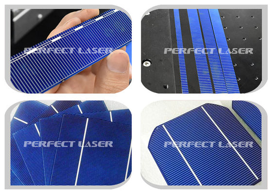 20W 50W 240 mm/sn Çizme hızı Güneş pili silikon levha Fiber Lazer Çizme Makinesi